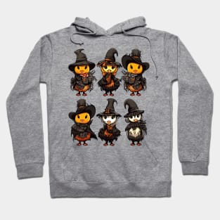 Halloween Farm Chicken Hoodie